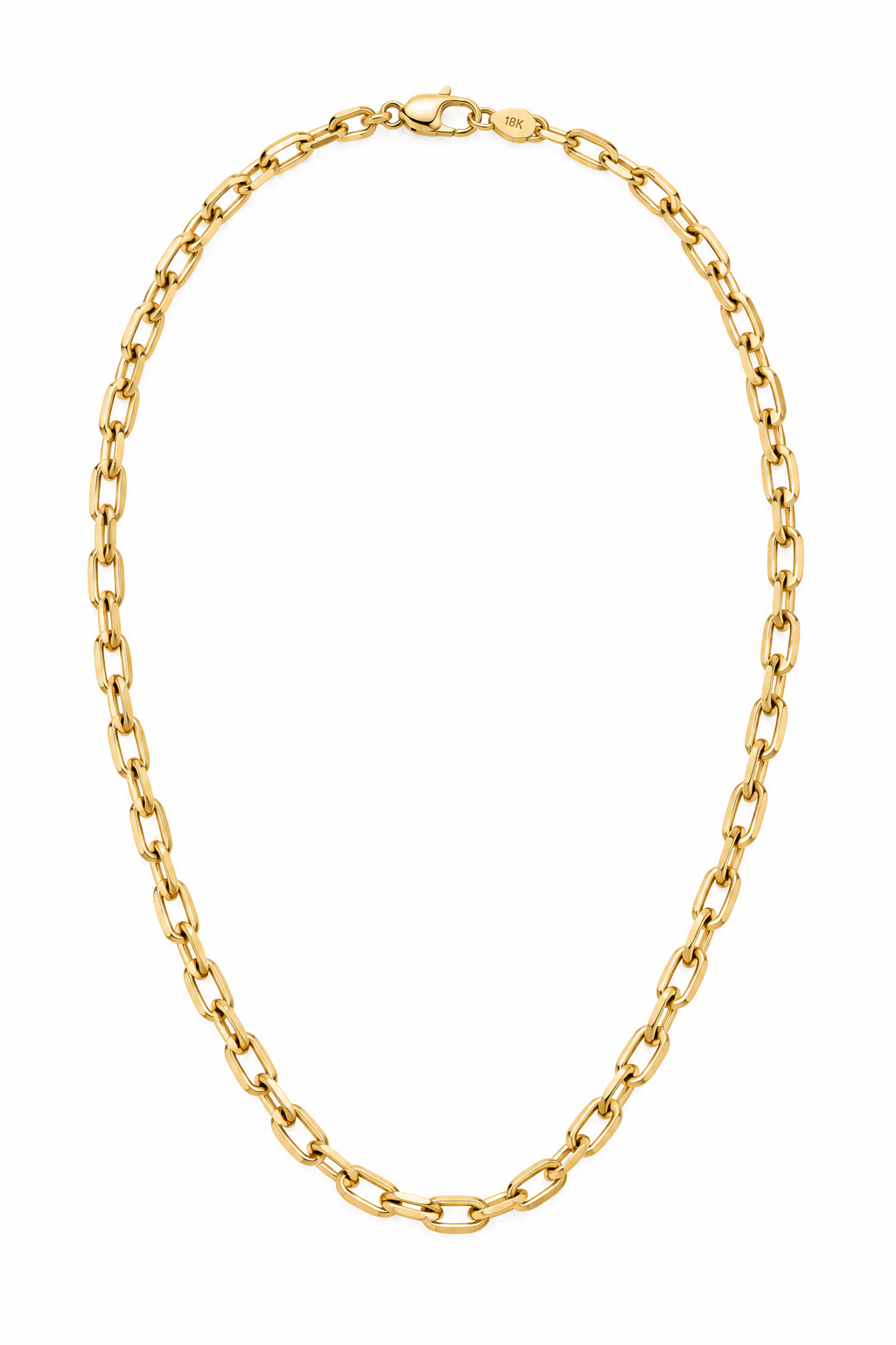 Cadena sencilla de oro 18K